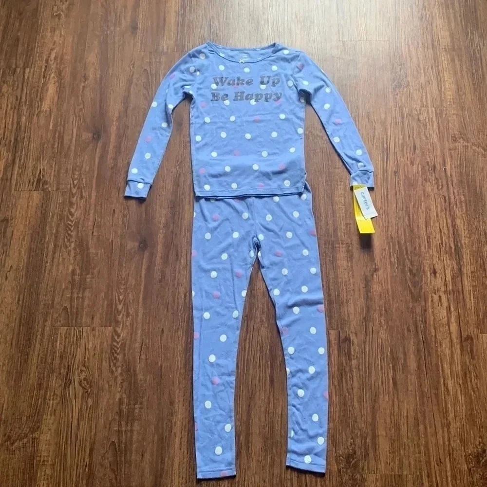 Carter’s Pajamas Dots 2 Piece Set Size 10 NWT